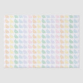 Preppy Gingham Oaster Bunnies Pastel Seidenpapier (Vorderseite)