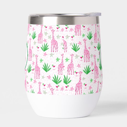 Preppy Giraffes Cosmopolitans Monogram (Links)