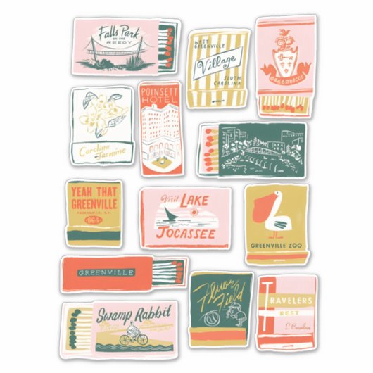 Preppy Girl Starter Pack Sticker (Vorderseite)