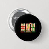 Preppy Gleichheit ist größer als Divisions-Mathema Button (Vorne & Hinten)