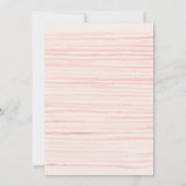 Preppy-Gold-Handgeschriebenes Herz-Foto-Brautparty Einladung (Rückseite)