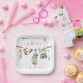 Preppy Golf Baby Dusche Pappteller (Party)