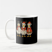 Preppy Goose Christmas Crew 2025 Funny Santa Funny Kaffeetasse (Links)