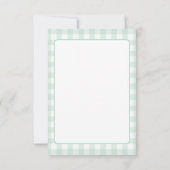 Preppy Goose Dankeskarte (Rückseite)