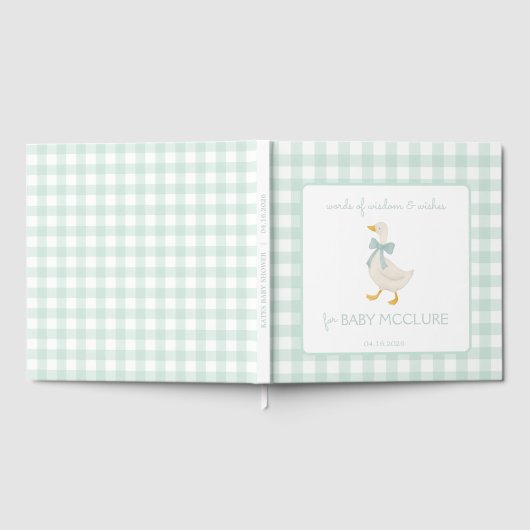 Preppy Goose Wishes  Gästebuch (Voll)