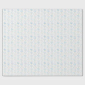 Preppy Grandmillennial Geschenkpapier (Flach)