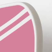 Preppy Green Pickleball Club Custom Wappen Party Pickleball Schläger (Linke Seite)