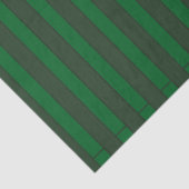 Preppy Green Strip Tissue Seidenpapier (Ausschnitt)