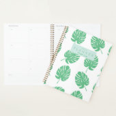 Preppy Green Tropical Monster Verlasse Personalisi Planer (Anzeige)