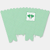 Preppy Green und Pink Wedding Pickleball Geschenkschachtel (Ungeklappt)