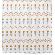 Preppy Groovy Stripe Tulip Blume Muster