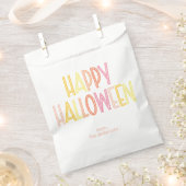 Preppy Happy Halloween Geschenktütchen (Ausgeschnitten)