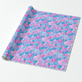 Preppy Hearts Wrapping Paper Geschenkpapier (Ungerollt)