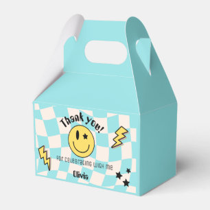 Preppy Hellblaue Y2K Retro Geburtstagsgeschenkbox Geschenkschachtel