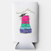Preppy High School Abschluss Uni Suitcase Selters Dosenkühler (Vorderseite)