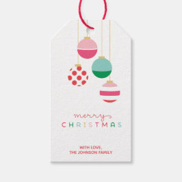Preppy Holiday Ornament Personalisieren Weihnachte Geschenkanhänger