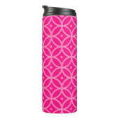 Preppy Hot Pink Thermosbecher (Nach rechts gedreht)
