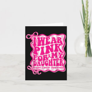 Preppy ich pink für meinen Dauerkranker tragen G Karte