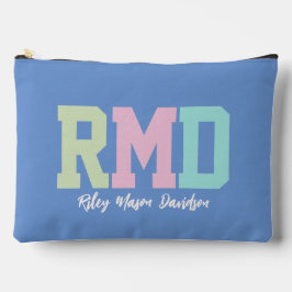 Preppy initis niedlich trendiges Parwinkle-Foto Zubehörtasche