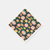 Preppy Jack-O’-Lantern Halloween Serviette (Ecke)