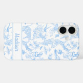 Preppy Jungle Chinoiserie Toile Case-Mate iPhone Hülle (Rückseite (Horizontal))