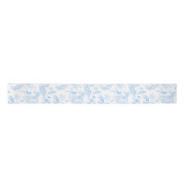 Preppy Jungle Chinoiserie Toile Satinband