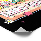 Preppy Kids Third Grade Grad 2025 Preschool 3rd Gr Poster (Ecke)
