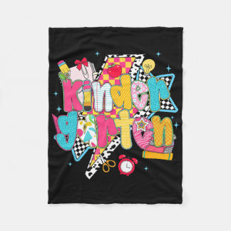 Preppy Kindergarten Dream Team zurück zum Schulleh Fleecedecke