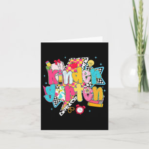 Preppy Kindergarten Dream Team zurück zum Schulleh Karte