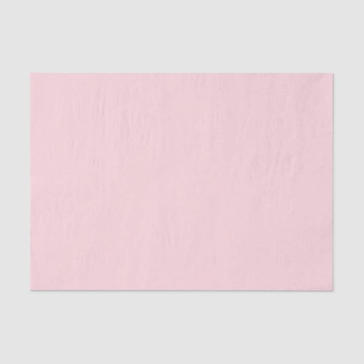 Preppy Light Pink, solide Farbe Seidenpapier (Vorderseite)