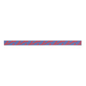 Preppy Lobster Pattern Red Blue Maine Coast Fun Ripsband (Vorderseite)