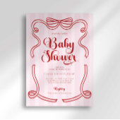 Preppy Loveshack Merry Little Baby Dusche Einladung