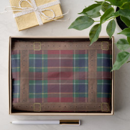 Preppy Lux Christmas Plaid II Seidenpapier