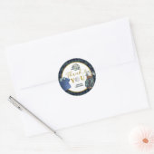 Preppy Luxury Golf Baby Shower Thank You Sticker (Umschlag)