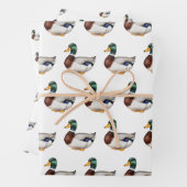 Preppy Mallard Duck Geschenkpapier Set (Beispiel)