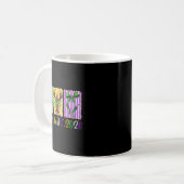 Preppy Mardi Gras 2026 Crawfish Bow Fleur De Lis W Kaffeetasse (Vorderseite Links)