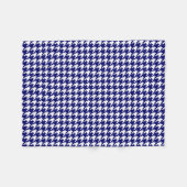 Preppy Marine-Blau-und Fleecedecke (Vorderseite (Horizontal))