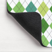 Preppy-Mousepad in grüner, Aquamariner und Limoner Mousepad (Ecke)