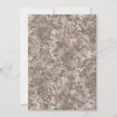 Preppy Nature Cream Sage Patchwork-Bogen Baby Show Einladung (Rückseite)
