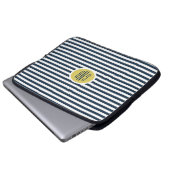 Preppy Naugram Computer Sleeve (Vorne Knopf)