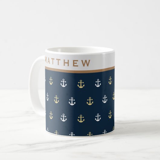 Preppy Naugram Kaffeetasse (Vorderseite Links)