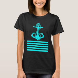 Preppy Nautical Anchor Geschenke für Segler Boote T-Shirt
