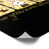 Preppy New Year Same Silly Goose Coquette Bow Happ Poster (Ecke)