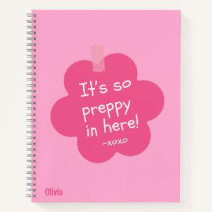 Preppy-Notebook Notizblock