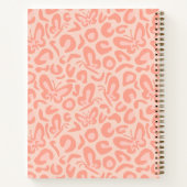 Preppy Notebook, Preppy School Supplies Notizblock (Rückseite)