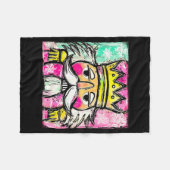 Preppy Nutcracker Christmas Girly Xmas Costume Kid Fleecedecke (Vorderseite (Horizontal))