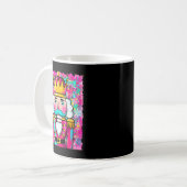 Preppy Nutcracker Merry Christmas Xmas Pajamas Wom Kaffeetasse (Vorderseite Links)