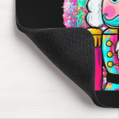 Preppy Nutcracker Merry Christmas Xmas Pajamas Wom Mousepad (Ecke)