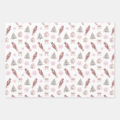 Preppy Nutcracker Weihnachtswackelpapier Geschenkpapier Set (Vorderseite 2)