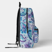 Preppy Paisley Backpack Bedruckter Rucksack (Links)